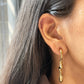 Wavy Statement Earrings