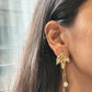 Golden Leaf Duo Earrings