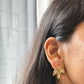 Golden Leaf Duo Earrings