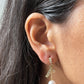 Pearl Bow Drops Earrings