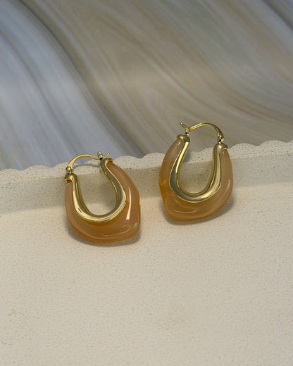 Bloom Curve Hoops