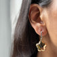 Dual tone Blossom Earrings