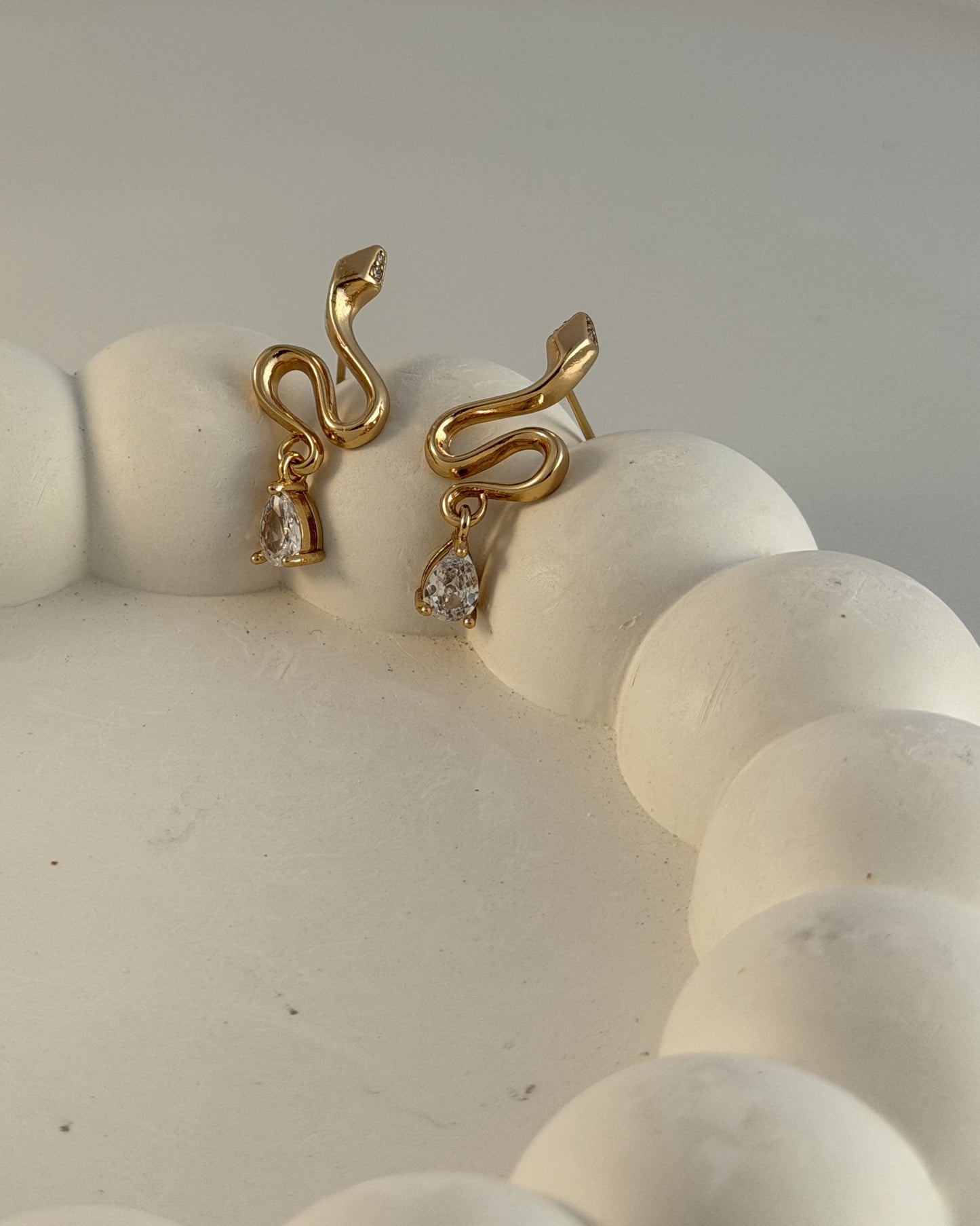 Serena Snake Earrings