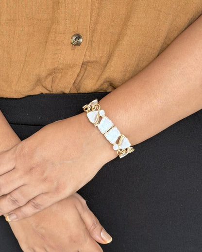 Pearl Tide Bracelet (Stretch Fit Band)