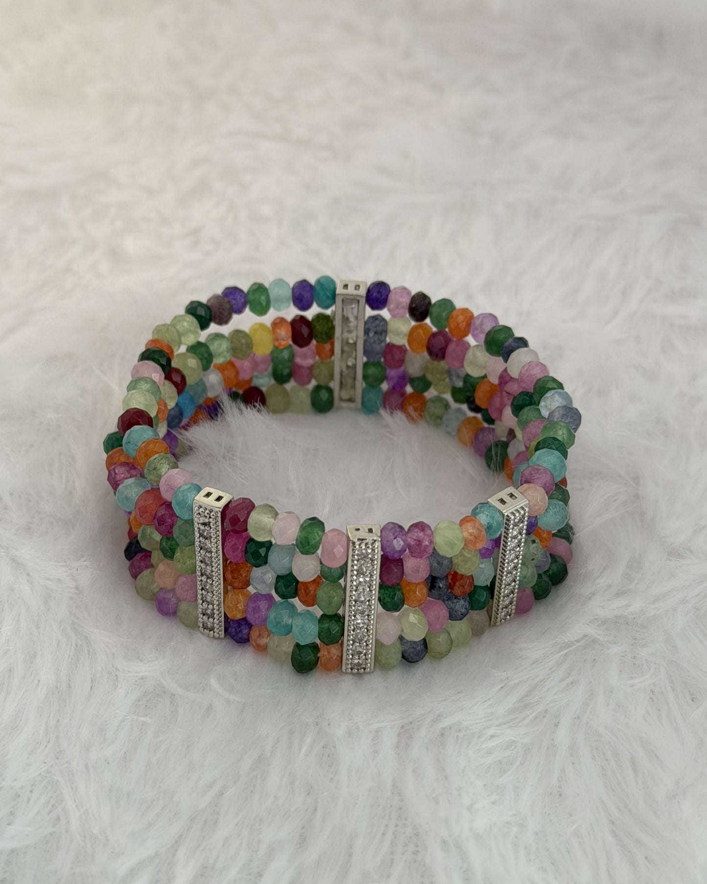 Colour Harmony Gemstone Bracelet