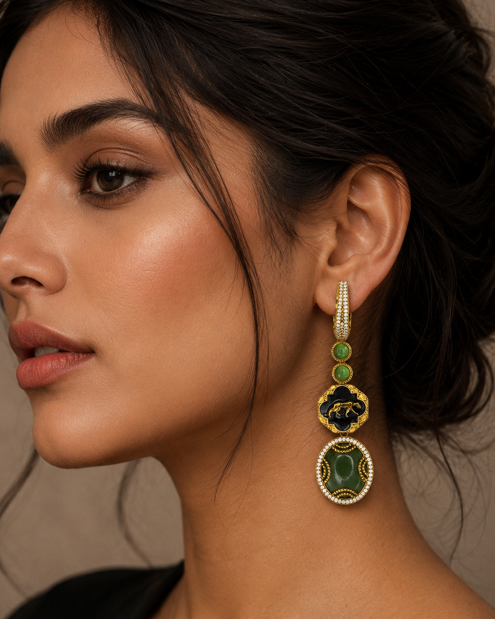 Royal Jungle Earrings