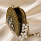 Pearl Arc Mini Clutch