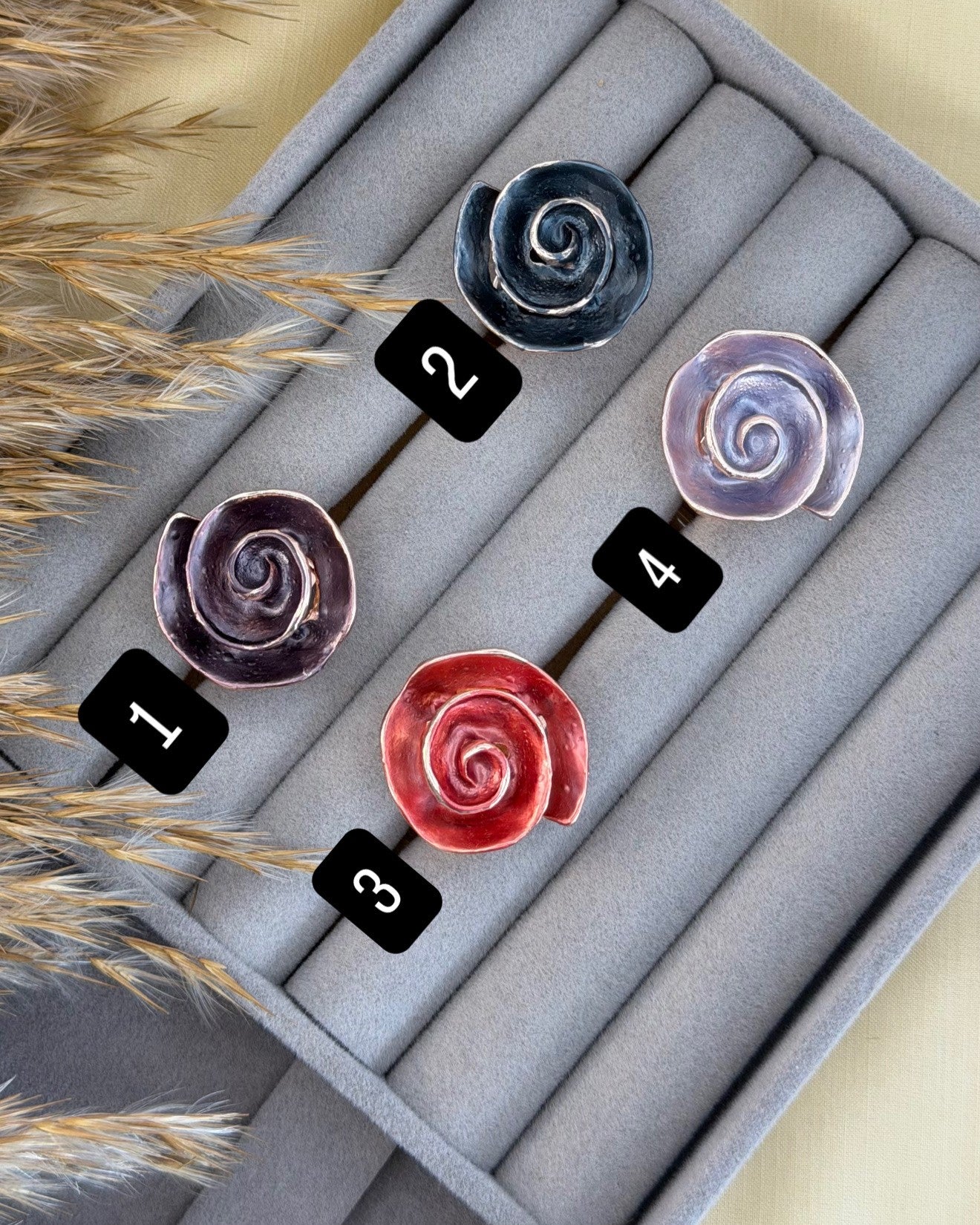 Spiral Ring (Size Adjustable)