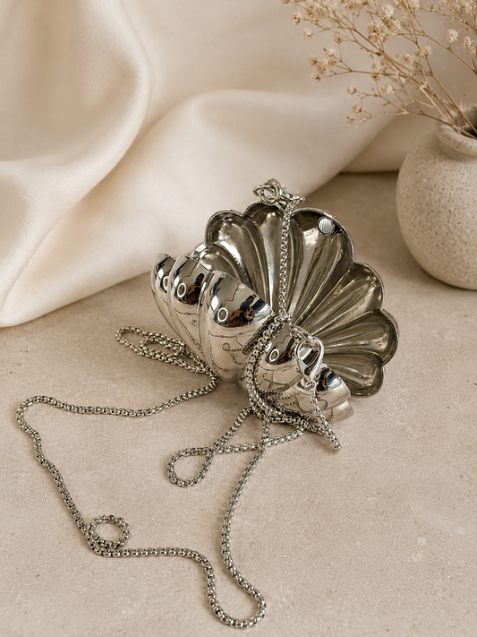 Seashell Mini Metal Bag