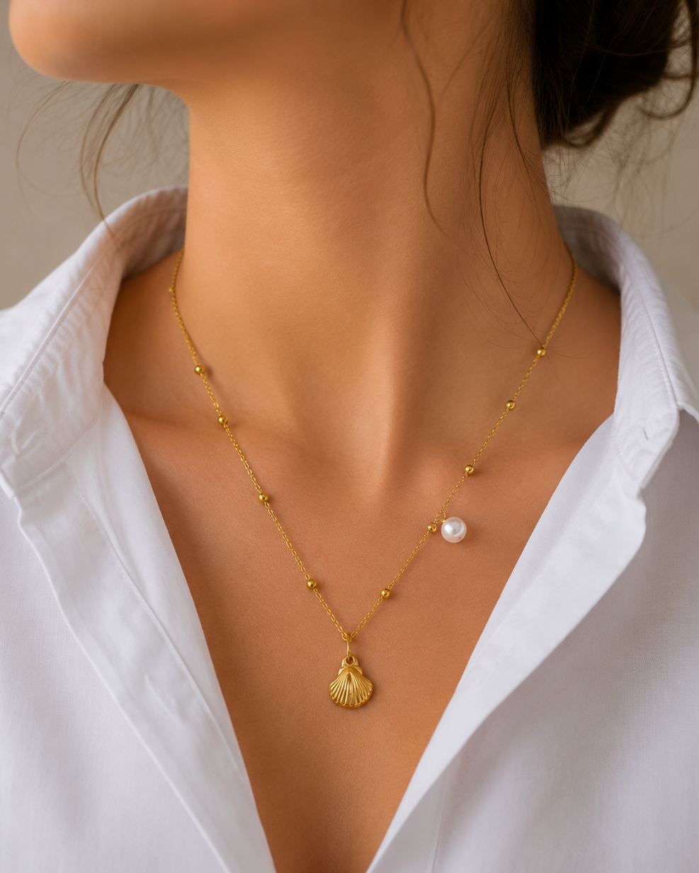 Pearl Shell Necklace