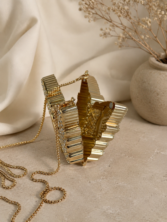 Butterfly Mini Metal Bag