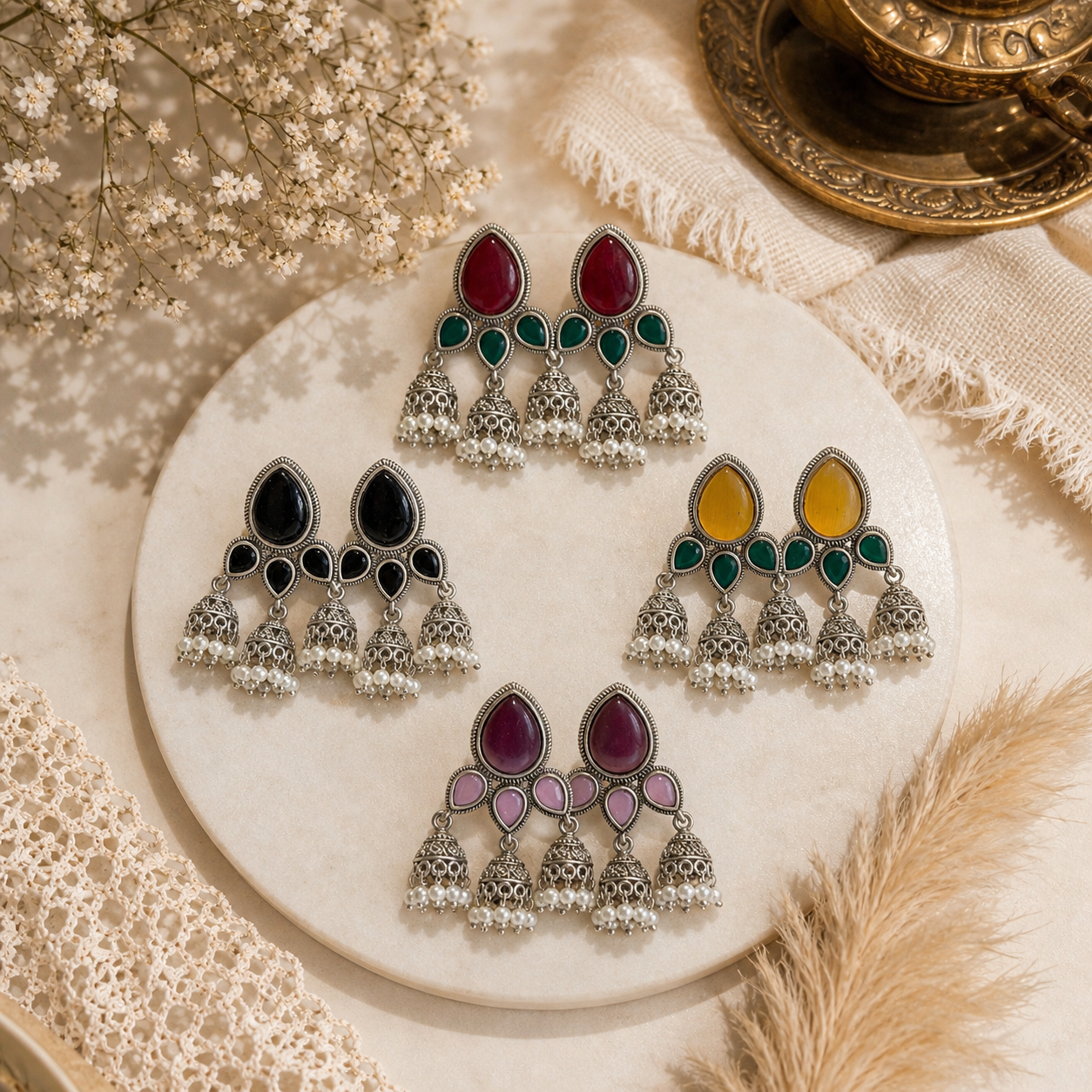 Ghoomar Earrings