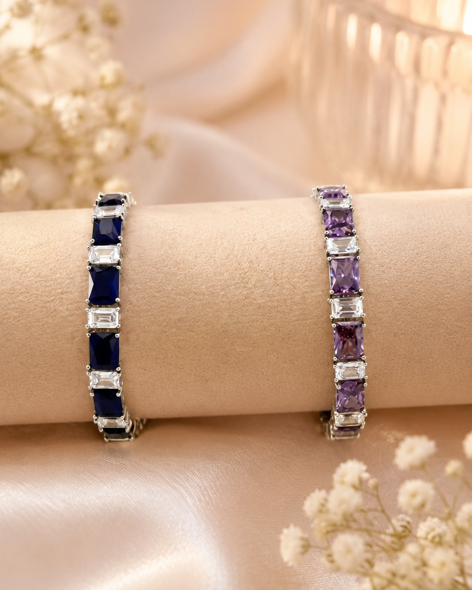Celeste Tennis Bracelet