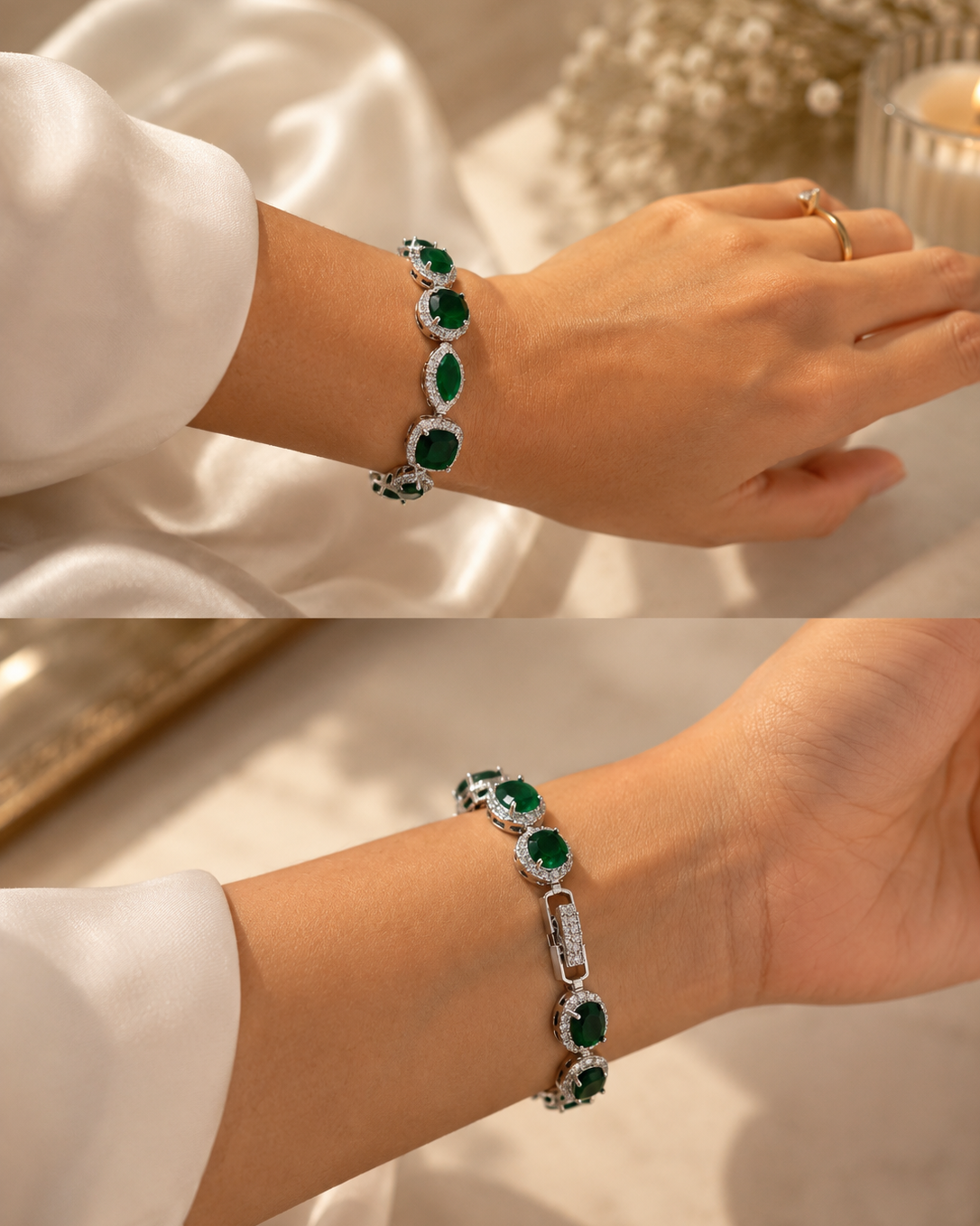 Emerald Grace Bracelet