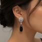 Scarlet Petal Earrings