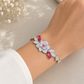 Scarlet Petal Bracelet