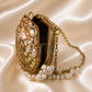 Pearl Petal Mini Clutch