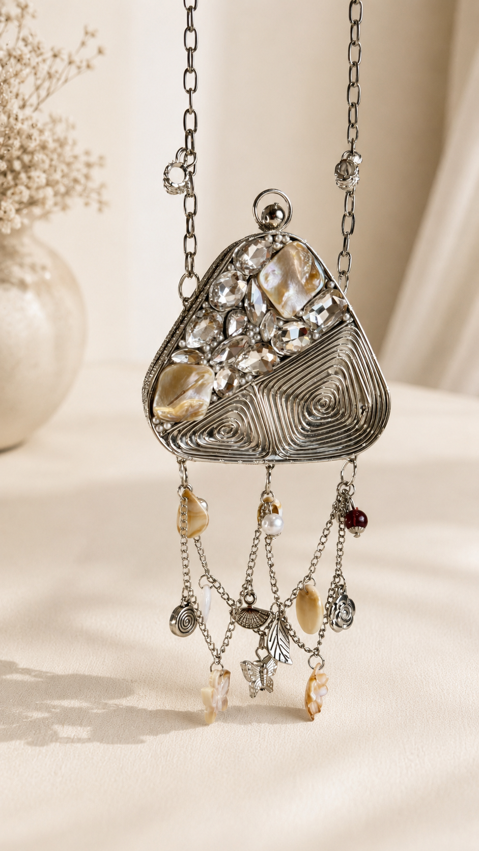 Boho Muse Mini Triangle Shape Bag