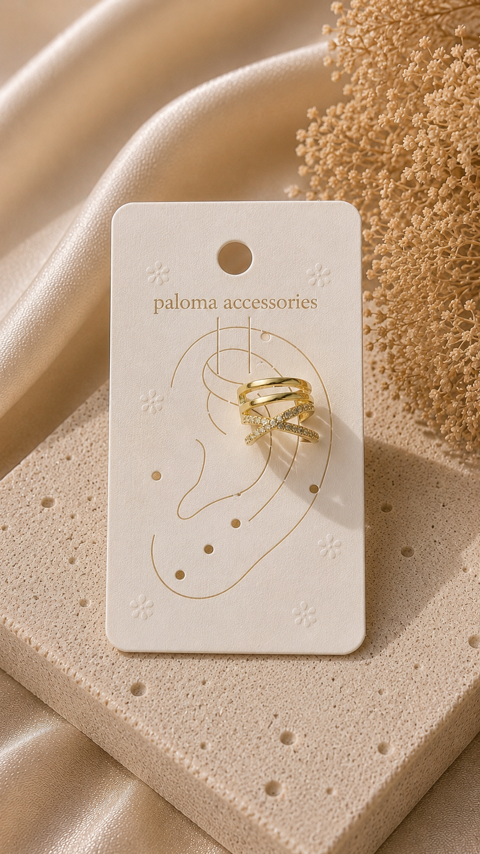 Crisscross Ear cuff
