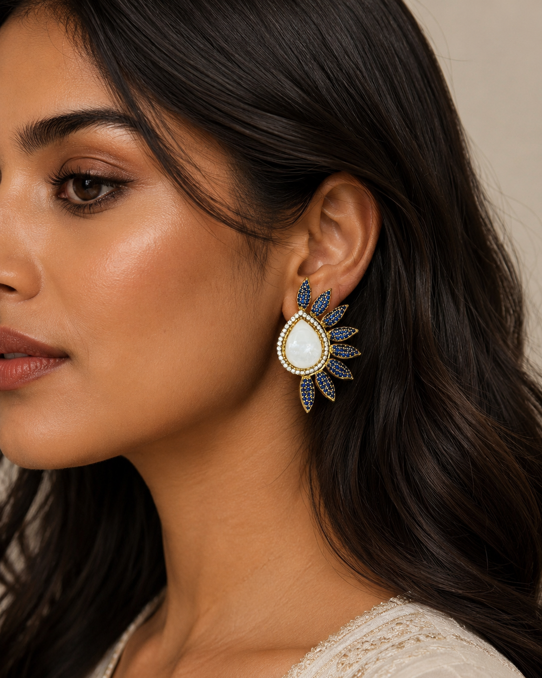 Radiant Teardrop earrings