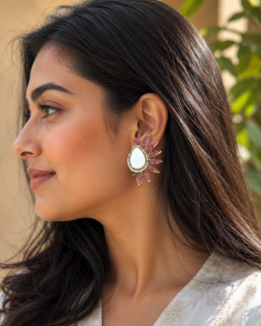Radiant Teardrop earrings